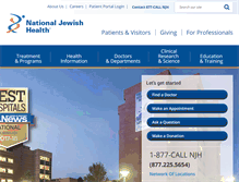 Tablet Screenshot of nationaljewish.org